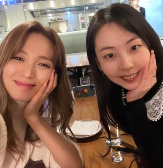 선예와 소희/선예 SNS © 뉴스1