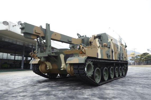 K10 탄약운반장갑차. (한화디펜스 제공) 2021.12.13/뉴스1