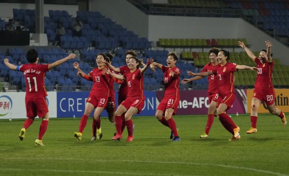 Copa Asiática Feminina da AFC na Coreia, competição China