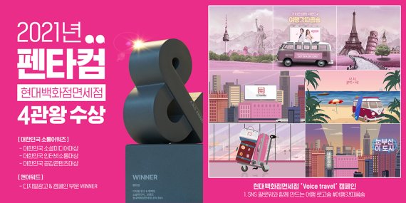 펜타컴, 디지털광고 및 캠페인 4개 부문 수상