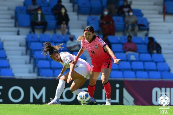 한국 여자축구, 6일 中잡고 아시안컵 들어올린다