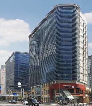 판교 소재 알파리움타워 전경. (출처: JLL)