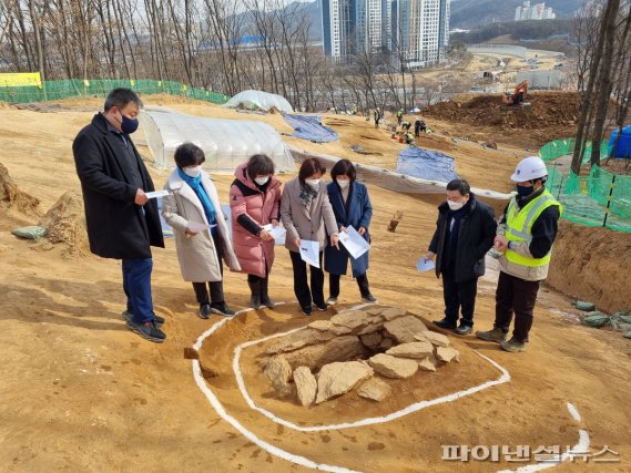 안양시의회 청동기시대 매장문화재 출토현장 방문