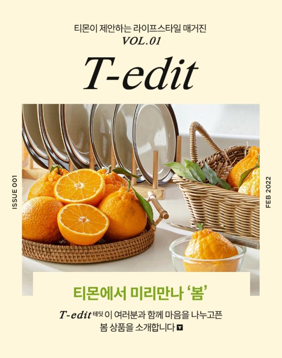 티몬, 매거진 콘텐츠 '테딧' 첫선.. 큐레이션 콘텐츠 강화