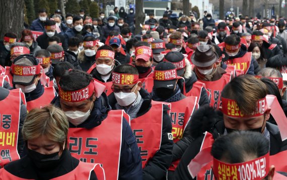 자영업자단체, 오늘 광화문서 '정부규탄 총집회'…"분노 금할 수 없어"