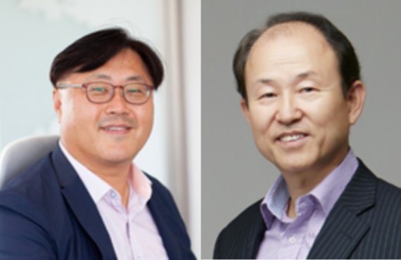 이헌국 리앤비 대표(왼쪽부터)와 최광현 부사장 © 뉴스1