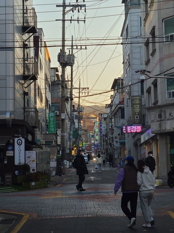 서울 대학동 서울대학교 인근의 대학가 골목에 원룸 빌라들이 밀집해 있다. 사진=김희수 기자