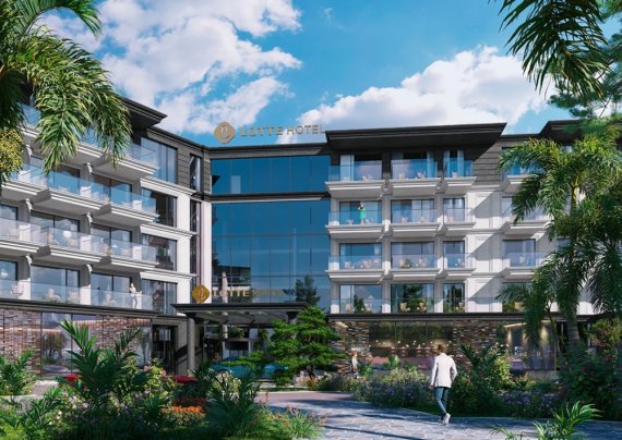 러시아 소치에 들어서는 롯데호텔 조감도