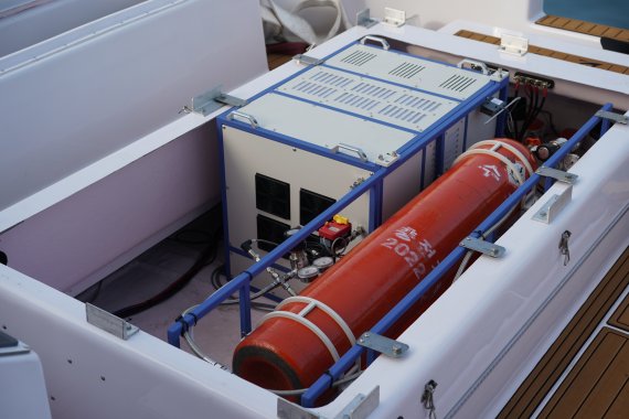 해양오염 줄이고, 효율은 높이고... 레저선박에 수소&middot;해양전지 접목