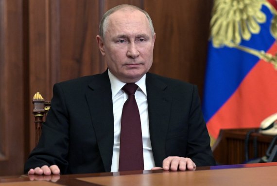 블라디미르 푸틴 러시아 대통령. 로이터뉴스1