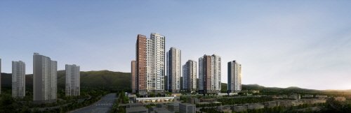 두산위브 광주센트럴파크_투시도