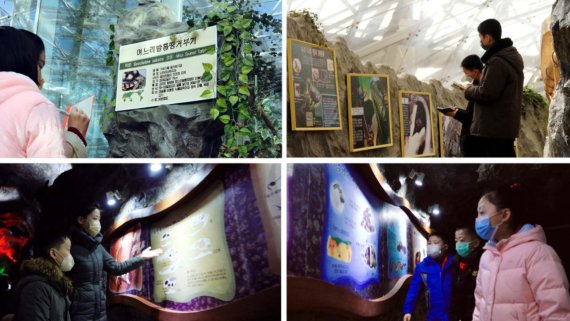 북한의 유일한 동물원 '중앙동물원'.(조선의 소리 갈무리)© 뉴스1