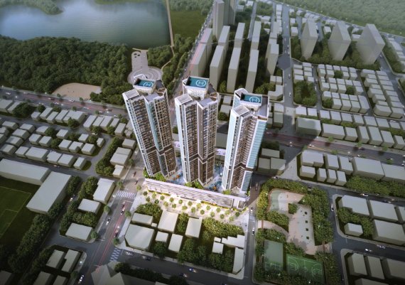 광양 중동 센텀 유블레스 조감도