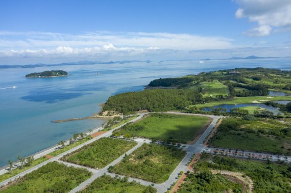 해남군 화원면에 위치한 오시아노 관광단지 전경(해남군 제공)/뉴스1
