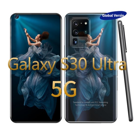 '갤럭시 S30 울트라'로 팔렸던 삼성전자 가짜 스마트폰(위시닷컴 홈페이지 캡처)© 뉴스1