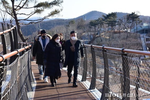 정하영 김포시장 애기봉 생태탐방로 로드체크