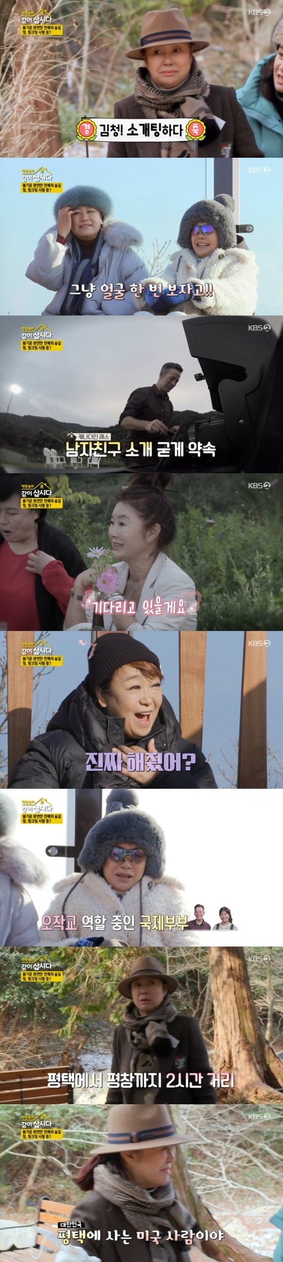 김청, 외국인과 소개팅 고백…"평택 사는 미국인" [RE:TV]