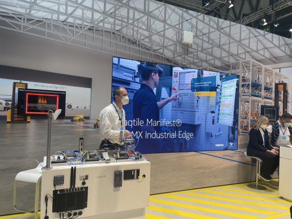 [MWC 2022] 디지털 트윈 등 5G, 산업현장 안전지킨다