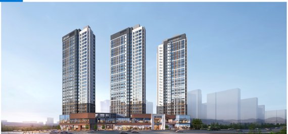 '힐스테이트 인덕원' 투시도.