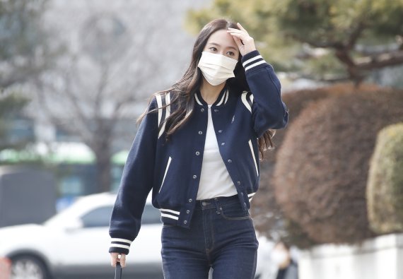 배우 정수정(활동명 크리스탈)이 7일 서울 영등포구 KBS 별관에서 열린 2TV 새 월화드라마 ‘크레이지 러브’ 제작발표회에 참석하고 있다. © News1 권현진 기자