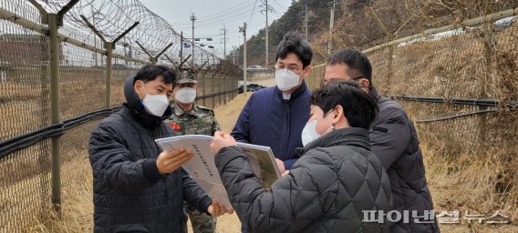 김포부시장 경계철책 철거현장 로드체크…왜?