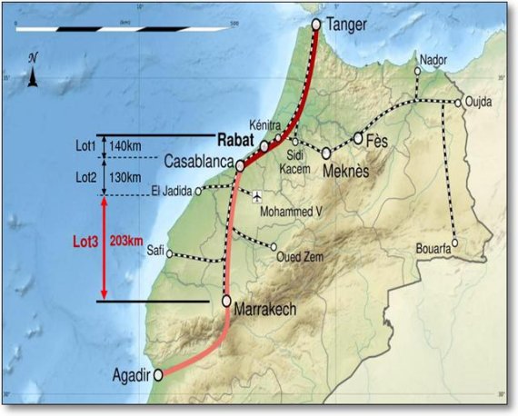 국가철도공단, 100억원 규모 모로코 고속철도 설계 용역 수주