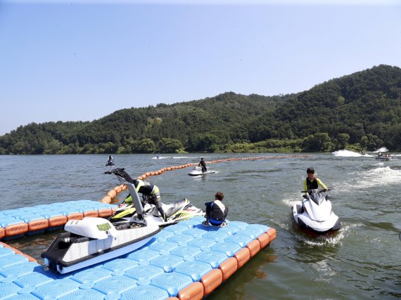 낙동강 수상레저센터 (사진=상주시 제공)