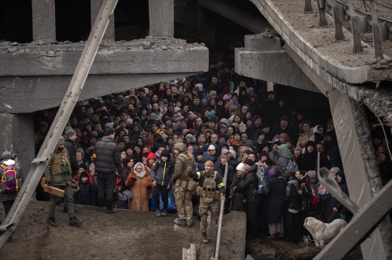 Vice-primeiro-ministro da Ucrânia "As forças russas intervêm na evacuação de civis novamente ... uma violação do acordo de armistício"