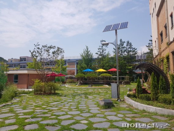 안양 신안중학교 학교숲. 사진제공=안양시