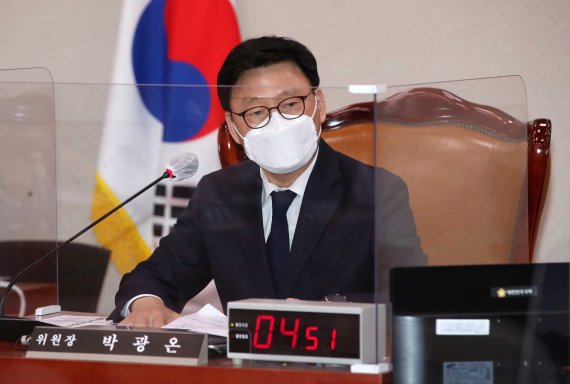 박광온 국회 법제사법위원장. 2022.3.7/뉴스1 © News1 이승배 기자 /사진=뉴스1