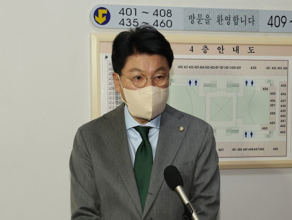 장제원 대통령 당선인 비서실장. 사진=뉴스1