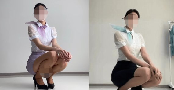 지난 14일에 공개한 보라색 유니폼(왼쪽)과 문제가 됐던 유니폼(오른쪽). (유튜브 갈무리) © 뉴스1