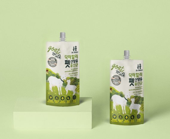 닥터할리, 강아지가 먹는 유당분해 산양유 출시