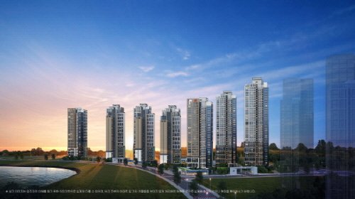 힐스테이트 레이크 송도 4차_투시도