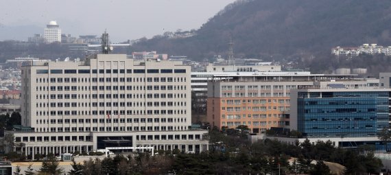 서울 용산 국방부 신청사가 새 대통령 집무실로 유력하게 검토되고 있다. 사진=뉴스1