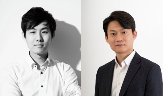 [서울=뉴시스]왼쪽부터 세라젬 조정현 디자인센터장, 이기원 신규 조인트벤처 대표. (사진= 세라젬 제공) 2022.03.02