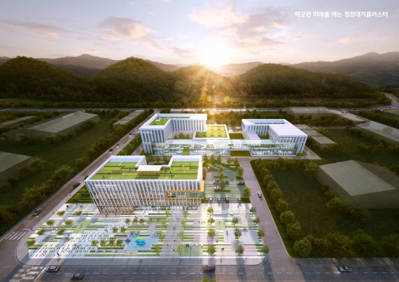 광주 청정대기산업 클러스터 조감도