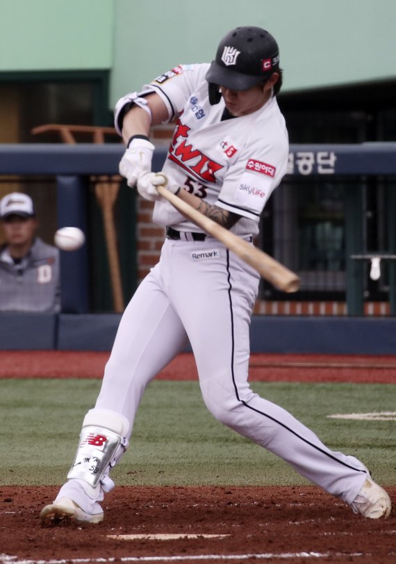 KT 위즈 김민혁. 2021.3.1/뉴스1 © News1 윤일지 기자