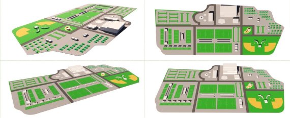 순천형 스포츠파크 조감도