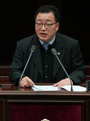 23일 인천 남동구청장 출마를 선언한 박인동 인천시의원.