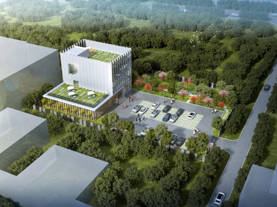 홍천 상오안농공단지 복합문화센터 조감도. 뉴스1