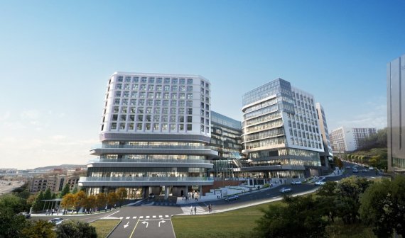 <’판교 아이스퀘어’(C2블록) 투시도>