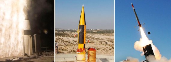 【서울=뉴시스】미국이 10일(현지시간) 하루에 여러 지역에서 별도로 신형 요격미사일 3종의 발사실험을 진행해 성공했다. 이날 디펜스뉴스에 따르면 록히드마틴 측은 미국 뉴멕시코주 화이트샌즈 미사일 훈련장에서 미국 패트리엇 미사일 최신형 PAC-3 MSE가 발사돼 성공했다고 시험발사해 성공했다고 밝혔다. 이밖에 탄도요격미사일 SM-3 개량형인 SM-3 Block1B과 이스라엘 차세대 요격용 미사일 '애로 3'(Arrow 3) 시험 발사도 같은 날 진행돼 성공한 것으로 전해졌다. 2015.12.11