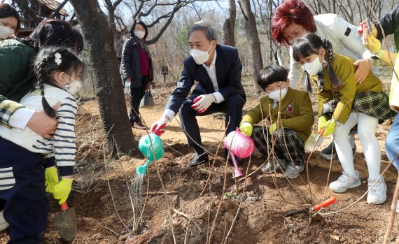 전주시, 건지산 유아숲체험원 개장