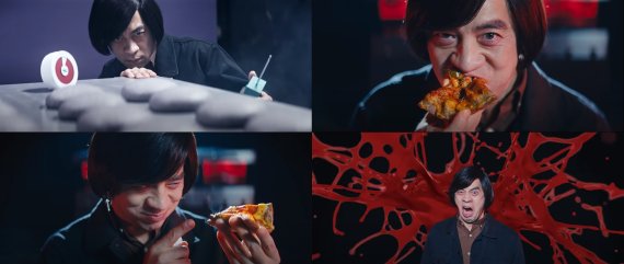 '오중 바르뎀', 이번엔 피자알볼로 '대새피자' 광고 모델로