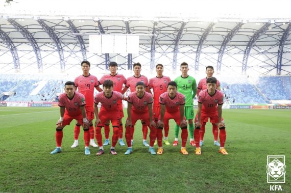 벤투호 축구대표팀 (사진 = 대한축구협회 제공) /사진=뉴시스