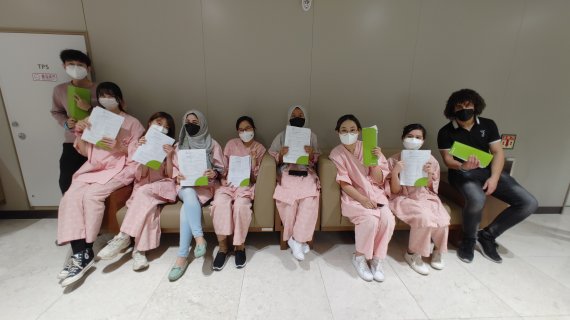 "Famílias de estudantes estrangeiros"...Exame médico gratuito para todos os estudantes internacionais da Universidade de Konyang