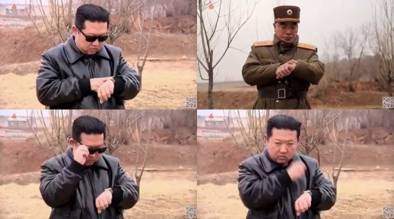 북한이 공개한 신형 ICBM '화성-17형' 미사일 발사 영상 갈무리. © 뉴스1