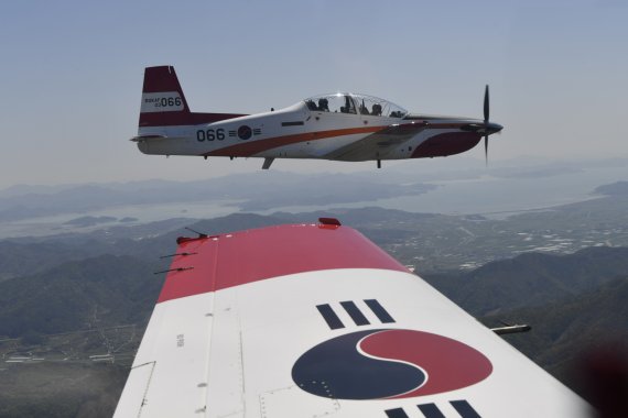 공군 KT-1 훈련기. (공군 제공) 2021.4.6/뉴스1