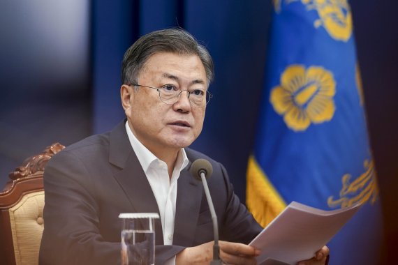 문재인 대통령.(청와대 제공)2022.3.28/뉴스1 © News1 이광호 기자 /사진=뉴스1